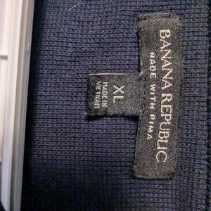 Banana Republic Long Sleeve Tee - Dark Blue
